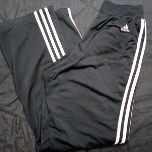 Vintage Adidas 3 Stripe Sweat Pants Joggers Trainers Pink